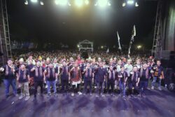 Caption Foto (01-03) : Kemeriahan puncak gelaran Honda Bikers Day 2024 di Dodiklatpur Kodam IV Diponegoro Klaten, Jawa Tengah.
